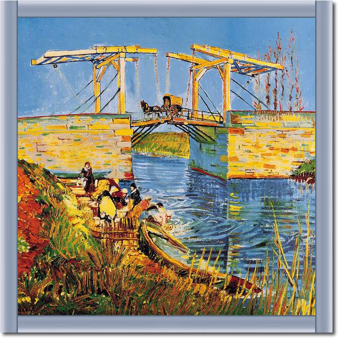 Die Brücke bei Langlois in Arles von Vincent Van Gogh