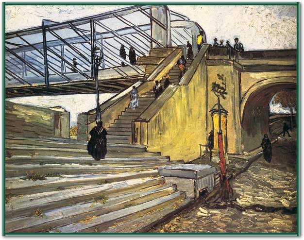 Die Brücke von Trinquetaille     von Vincent Van Gogh