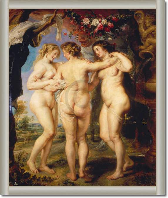 Die drei Grazien                 von Peter Paul Rubens