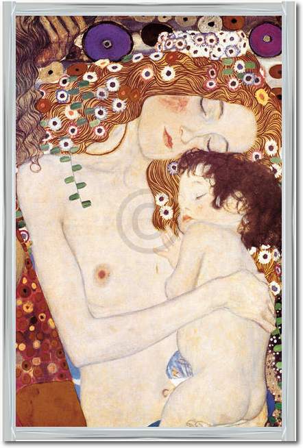 Die drei Lebensalter             von Gustav Klimt