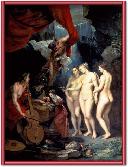 Die Erziehung der Maria de' Medi von Peter Paul Rubens