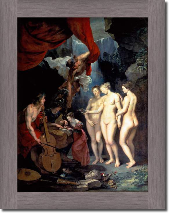Die Erziehung der Maria de' Medi von Peter Paul Rubens