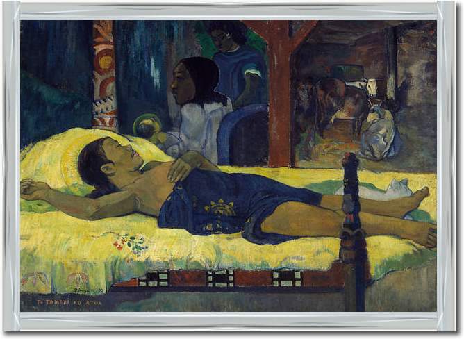 Die Geburt Christi               von Paul Gauguin