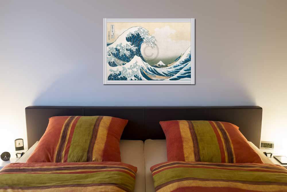 Die grosse Welle von Kanagawa    von K. Hokusai