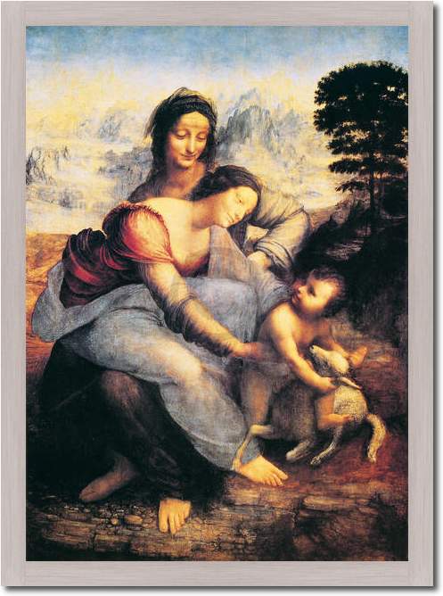 Die heilige Anna                 von Leonardo Da Vinci
