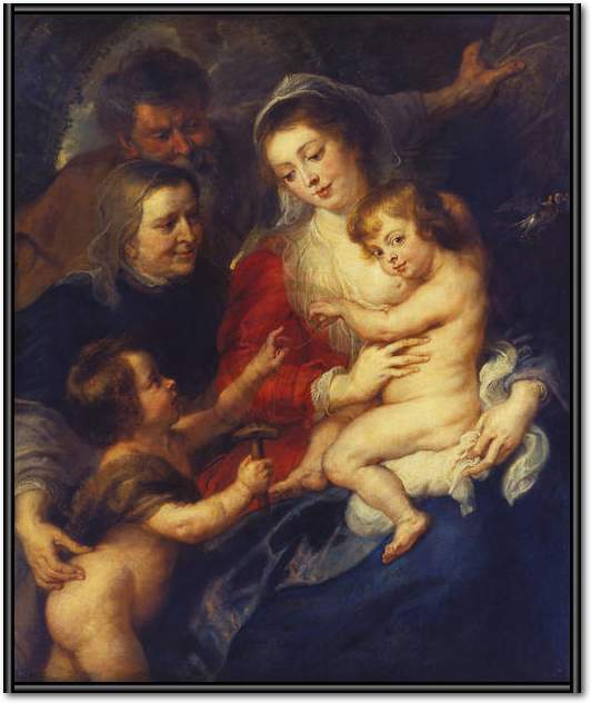Die heilige Familie mit der...   von Peter Paul Rubens