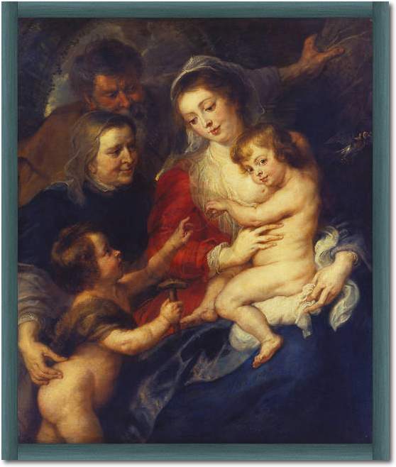 Die heilige Familie mit der...   von Peter Paul Rubens