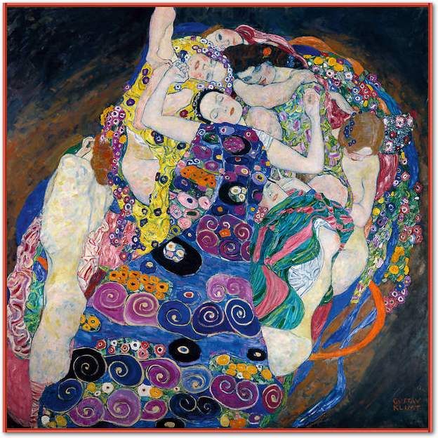 Die Jungfrau                     von Gustav Klimt