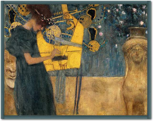 Die Musik                        von Gustav Klimt