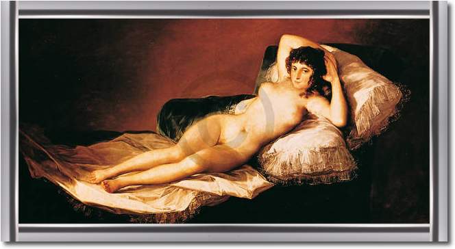 Die nackte Maja                  von Francisco De Goya