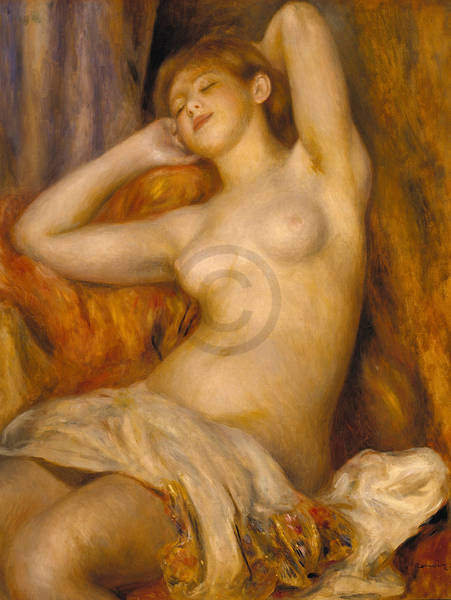 Die Schlafende                   von Auguste Renoir