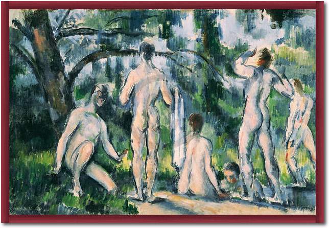 Etude de beigneurs               von Paul Cézanne