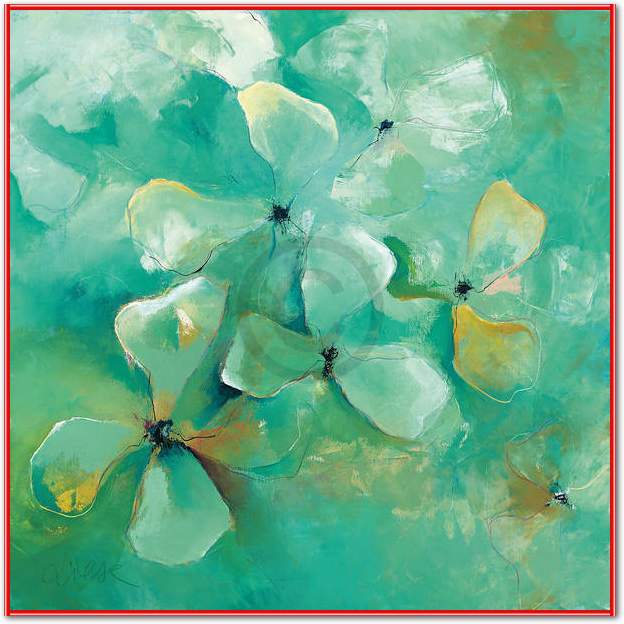 Floating Flowers                 von Anne L. Strunk