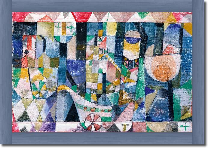 Hafenbild                        von Paul Klee
