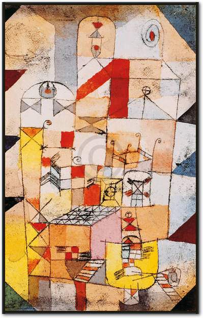 Haus Inneres                     von Paul Klee