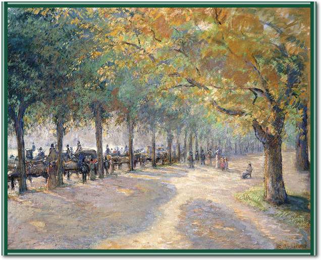 Hyde Park, London                von Camille Pissarro