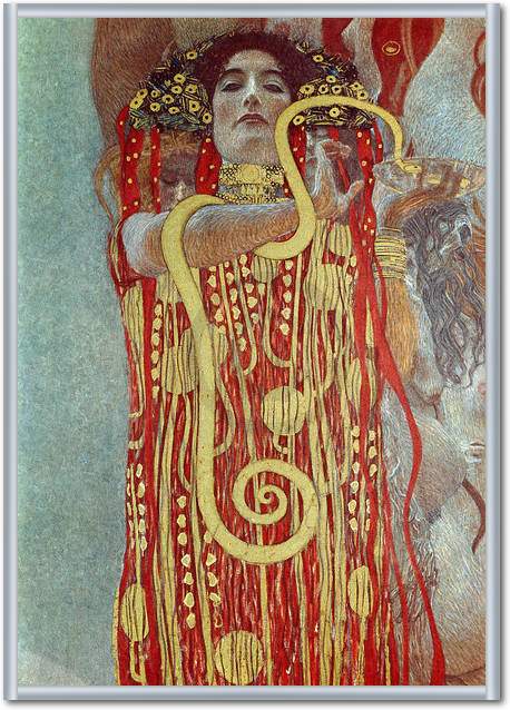 Hygiela (Detail)                 von Gustav Klimt