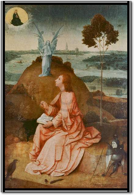 Johannes auf Patmos              von Hieronymus Bosch