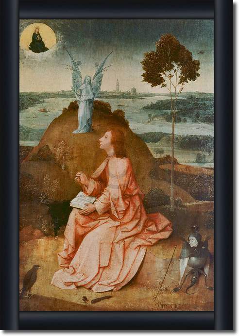 Johannes auf Patmos              von Hieronymus Bosch