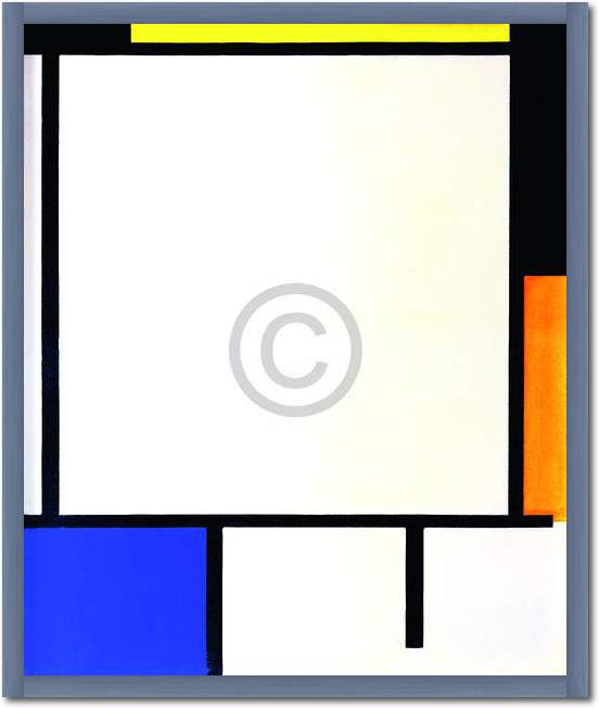 Komposition                      von Piet Mondrian