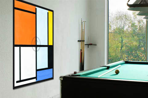 Komposition 1921                 von Piet Mondrian