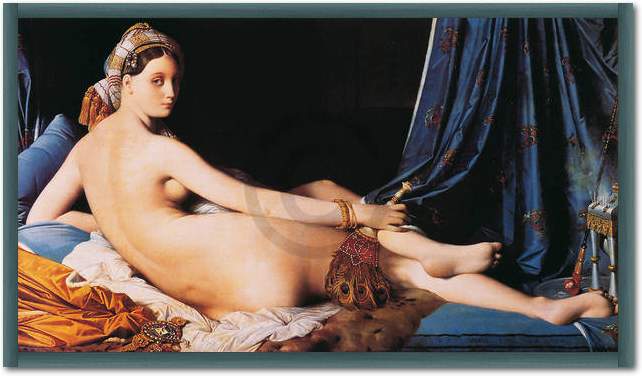 La Grande Odalisque              von Dominique Ingres