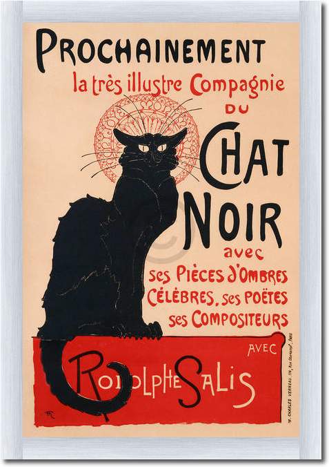 Le Chat Noir                     von Théophile Alexa Steinlen