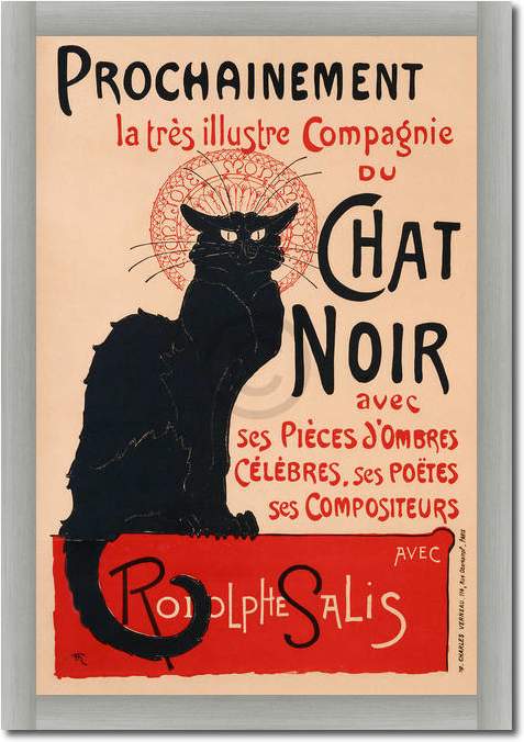 Le Chat Noir                     von Théophile Alexa Steinlen