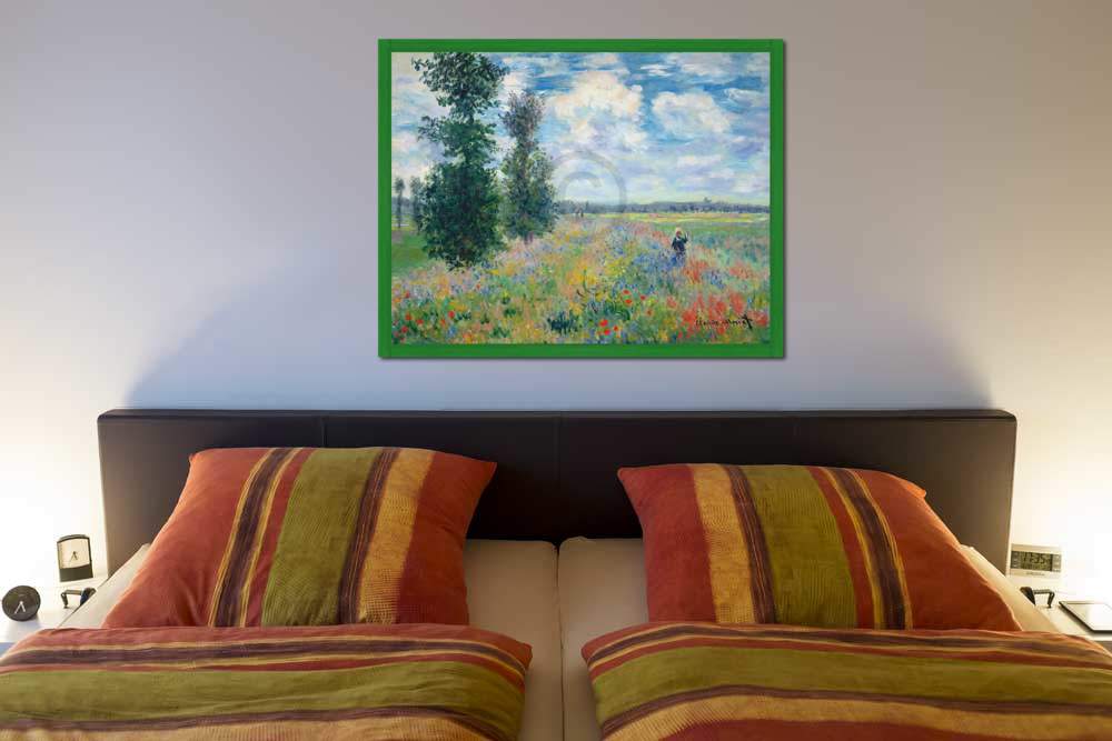 Les Coquelicots                  von Claude Monet