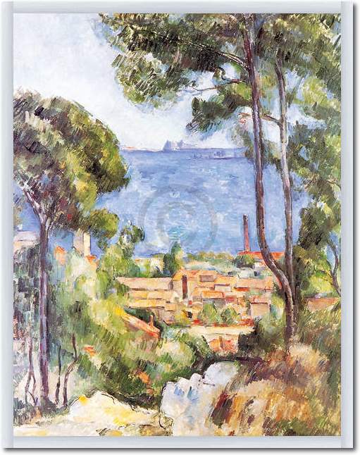 L`Estaque                        von Paul Cézanne