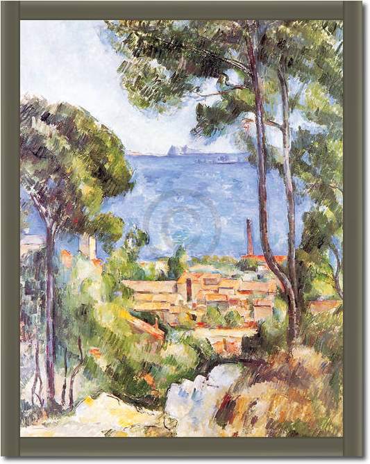 L`Estaque                        von Paul Cézanne