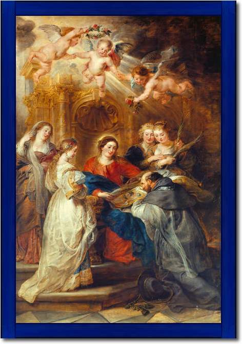 Maria erscheint dem heiligen Ild von Peter Paul Rubens
