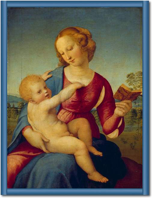 Maria mit dem Christuskind       von Raffael