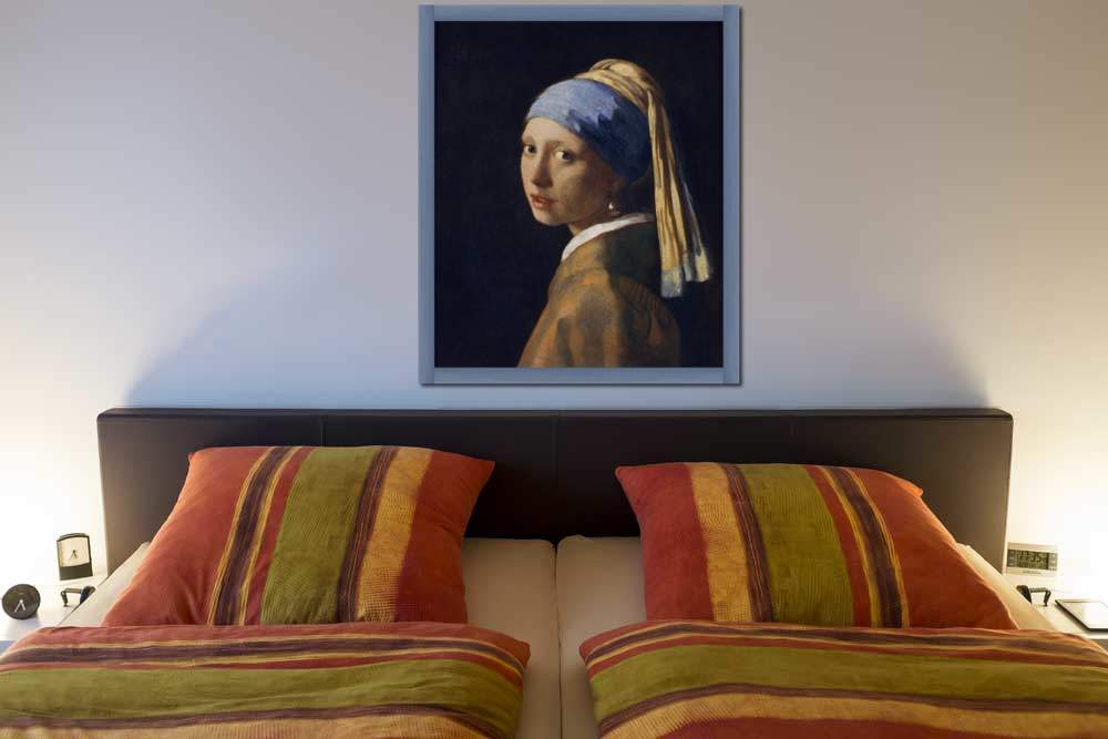 Mädchen mit dem Perlenohrgehänge von Johannes Vermeer