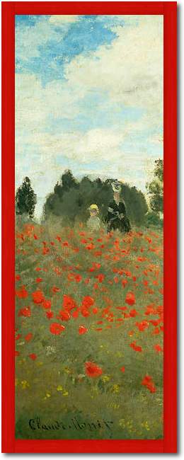 Mohnfeld bei Argenteuil (Detail) von Claude Monet