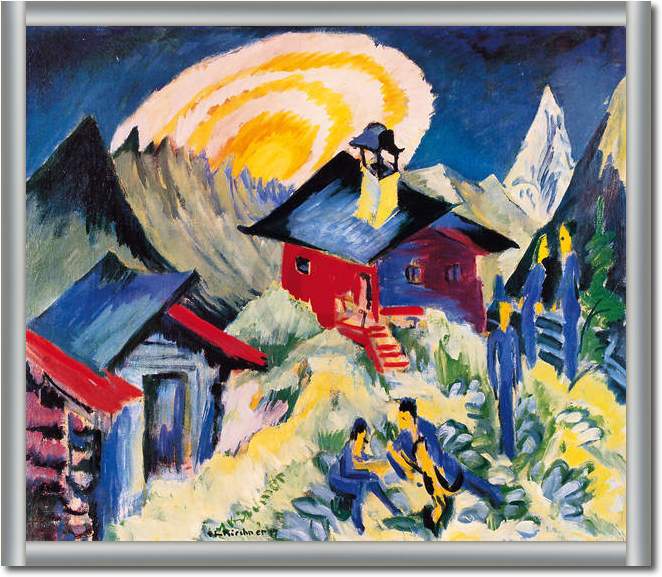 Mondaufgang                      von Ernst Ludwig Kirchner