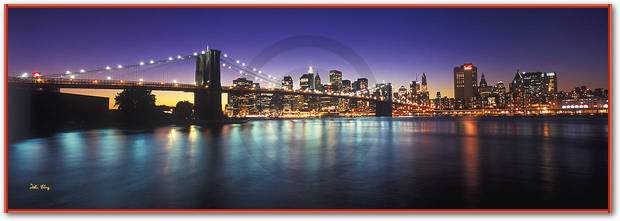 New York City by twilight        von John Xiong
