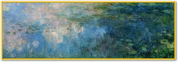 Nympheas Paneel C II             von Claude Monet