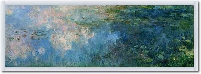 Nympheas Paneel C II             von Claude Monet