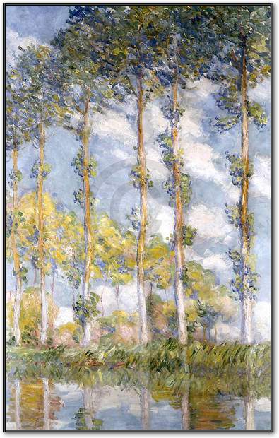Pappeln                          von Claude Monet