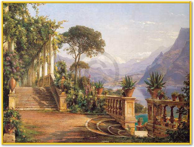 Pergola in Amalfi                von Carl Frederic Aagaard