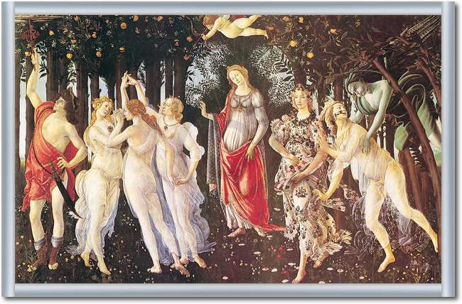 Primavera                        von Sandro Botticelli