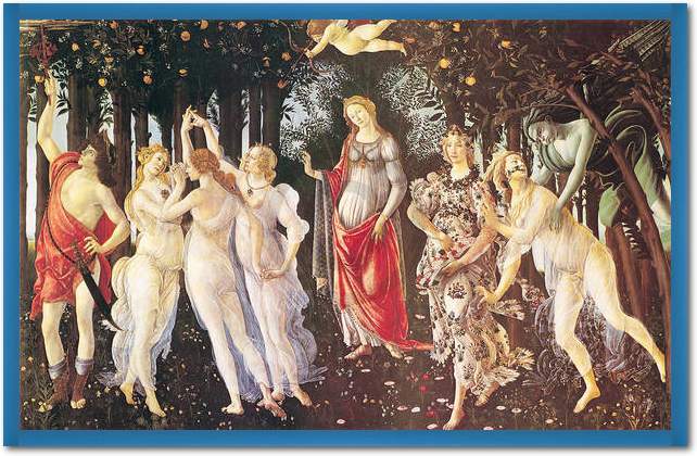 Primavera                        von Sandro Botticelli