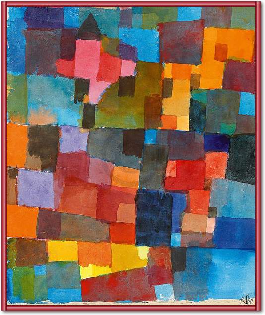 Raumarchitekturen                von Paul Klee