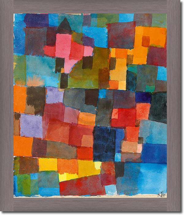 Raumarchitekturen                von Paul Klee