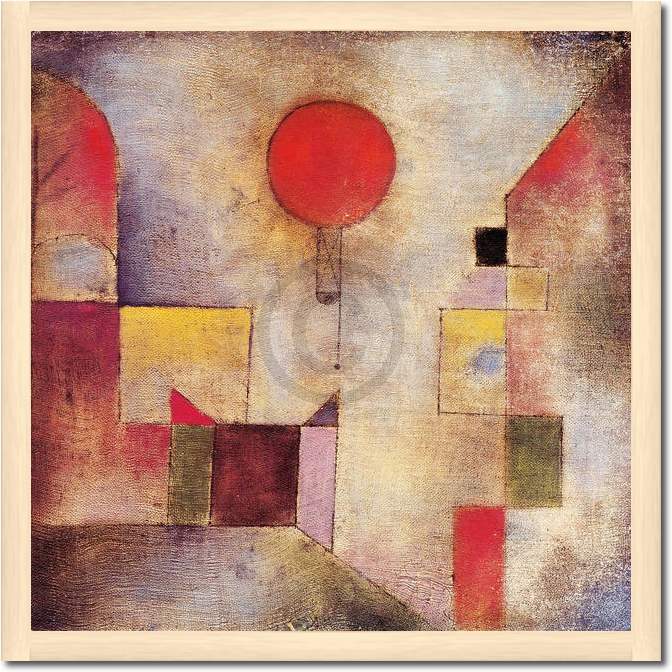 Roter Ballon                     von Paul Klee
