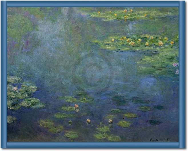 Seerosenteich                    von Claude Monet