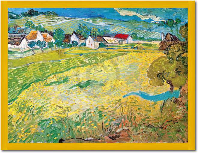 Sonnige Wiese bei Auvers         von Vincent Van Gogh