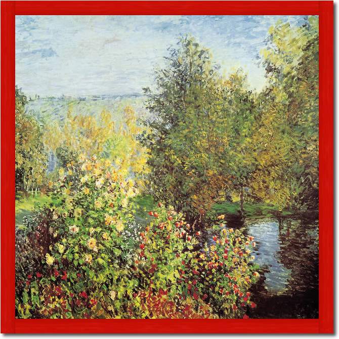 Stiller Winkel im Garten         von Claude Monet