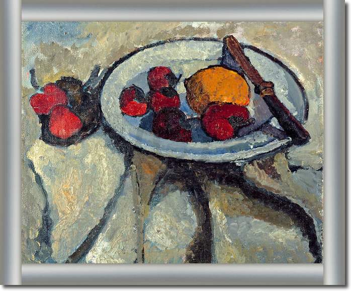 Stillleben mit Erdbeeren und...  von Paula Modersohn-Becker